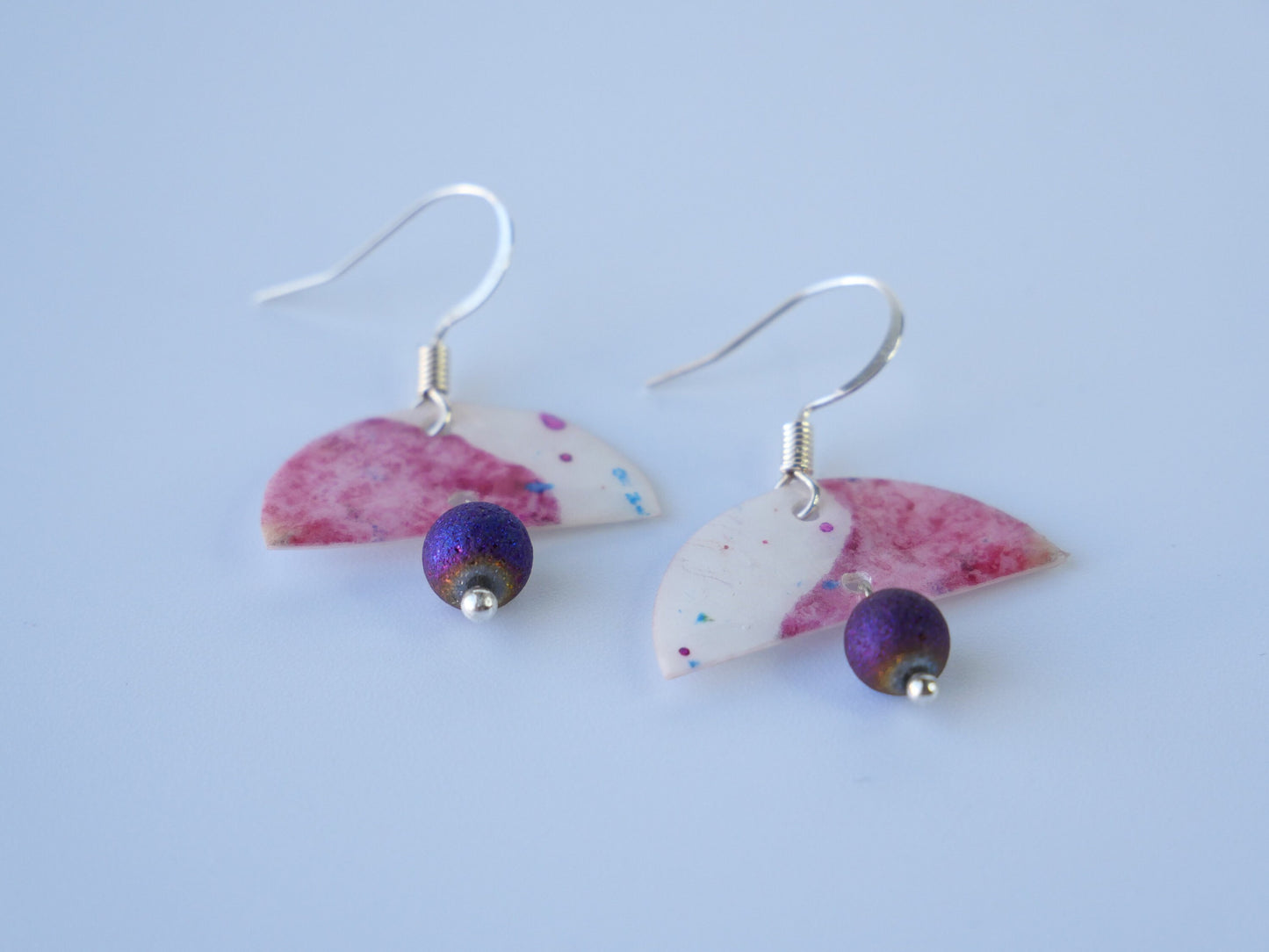 Jaw Breaker and Bead Earrings