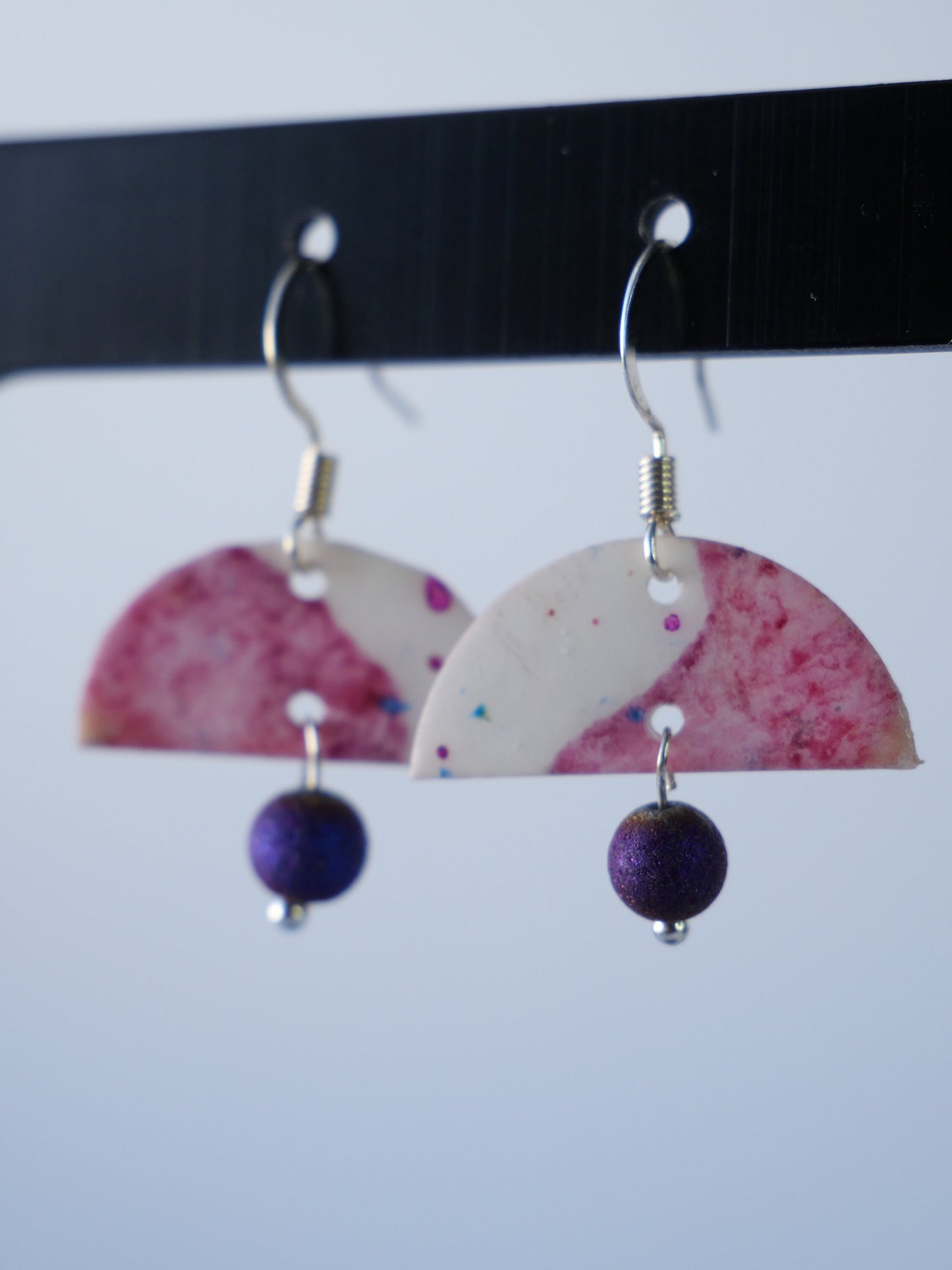 Jaw Breaker and Bead Earrings